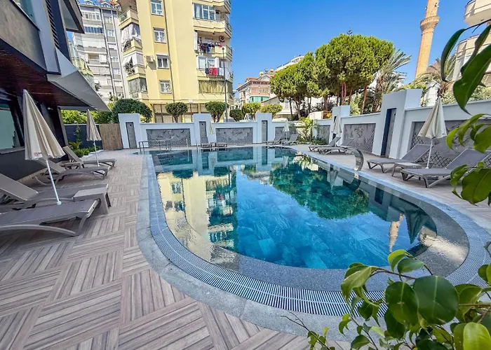 Apartamento премиум-класса на пляже клеопатра Alanya